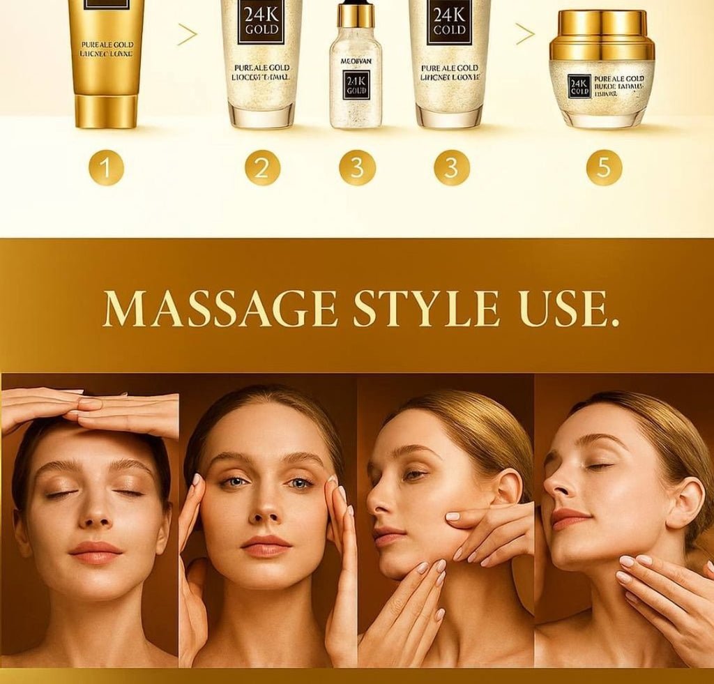 24K Gold Luxury Set