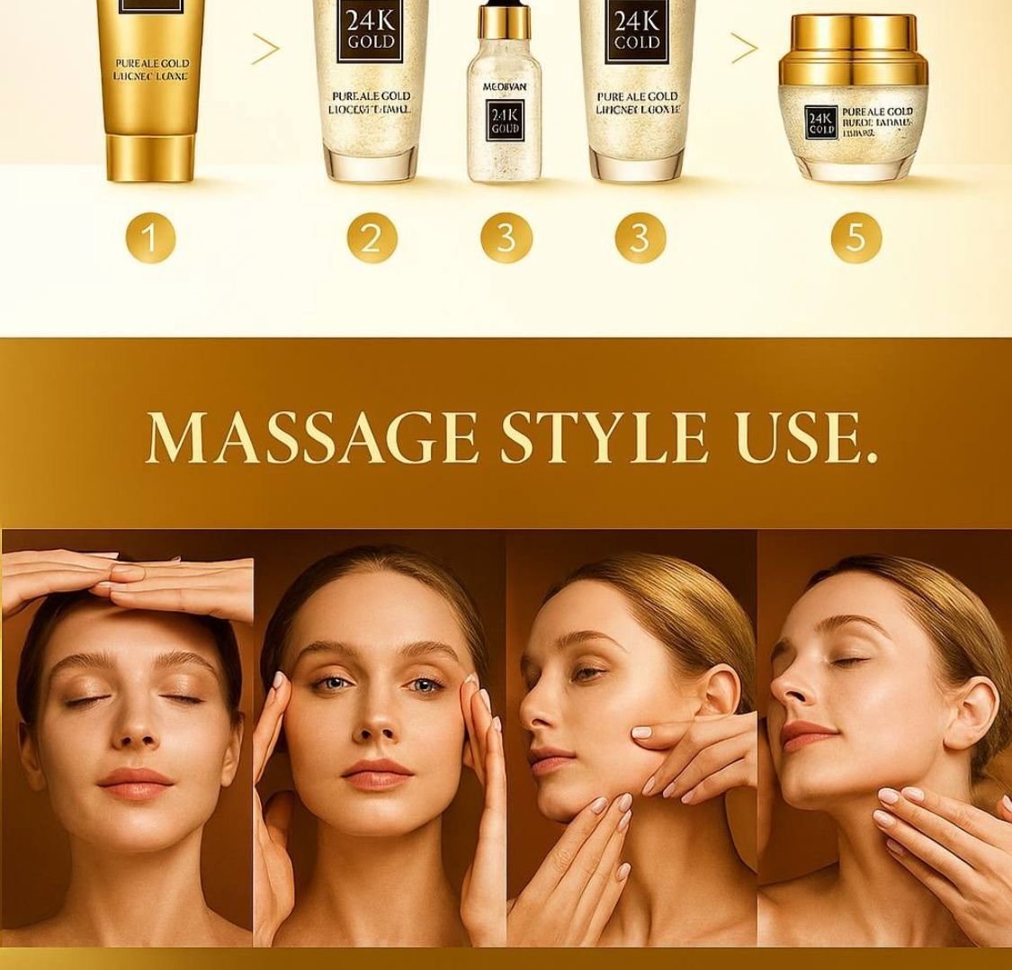 24K Gold Luxury Set