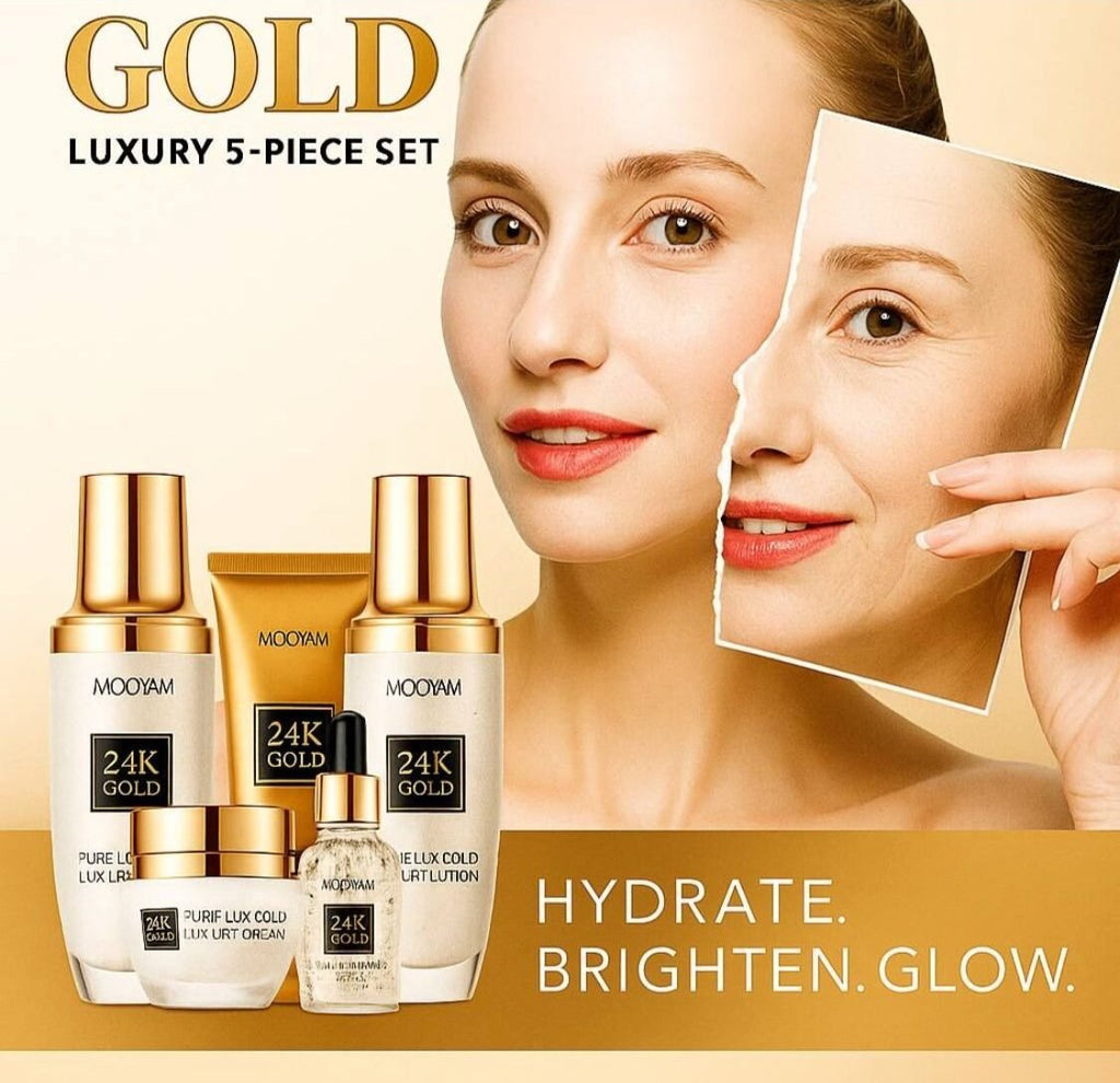 24K Gold Luxury Set
