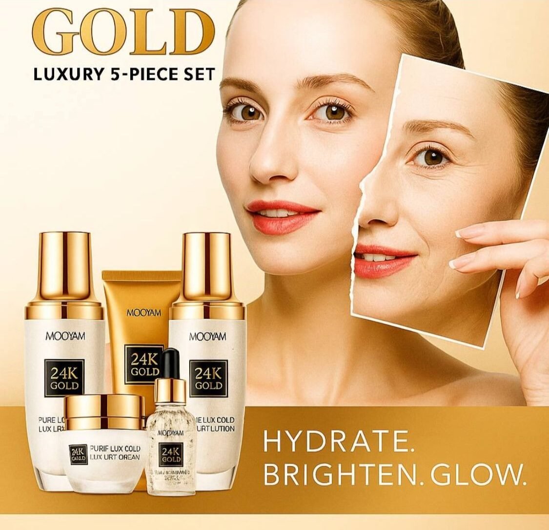 24K Gold Luxury Set