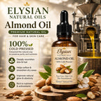 Elysian Cold Pressed Almond Oil – 100% Pure for Hair & Skin 30ml