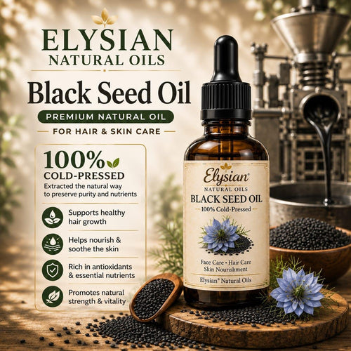 Elysian Oil Cold Pressed Black Seed Oil 30ml