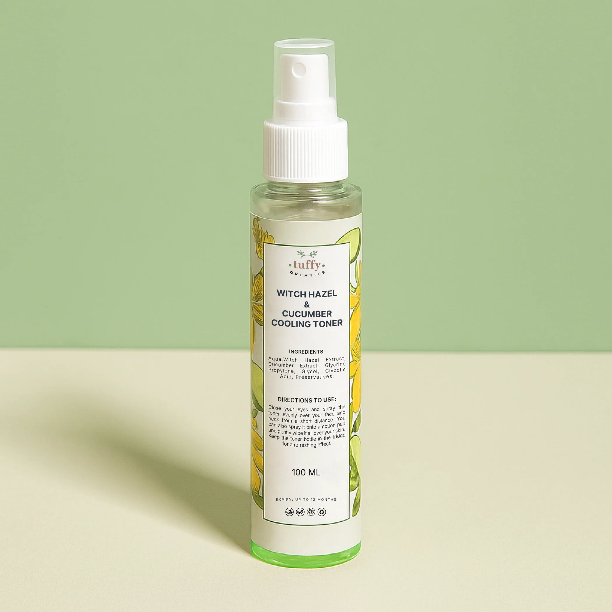 Witch Hazel & Cucumber Cooling Toner