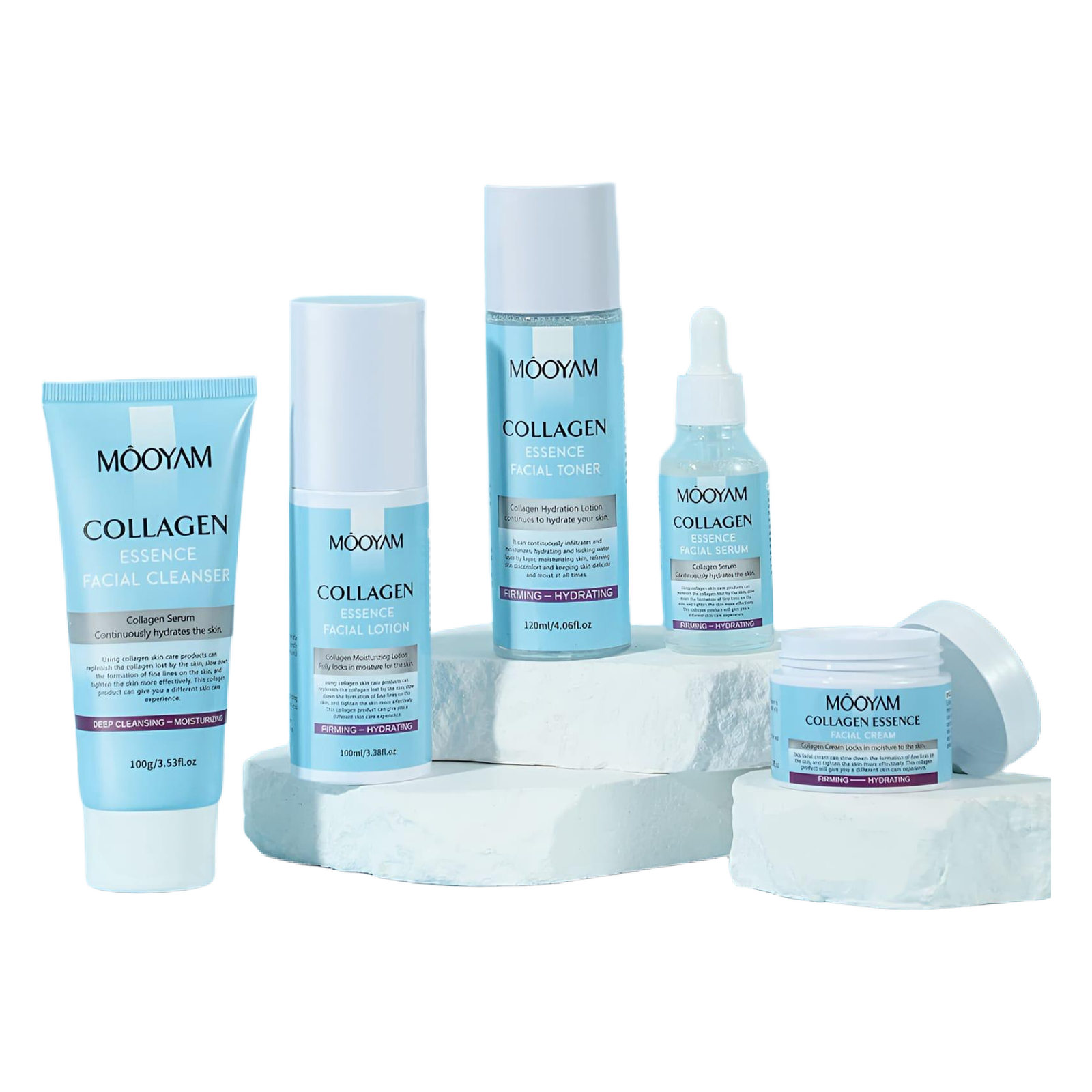 MOOWM Collagen Skincare Set Anti-Aging
