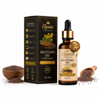 Elysian Cold Pressed Mustard Oil – Pure & Unrefined 30ml