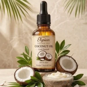 Cold Pressed Coconut Oil for Hair & Skin – 100% Pure Organic